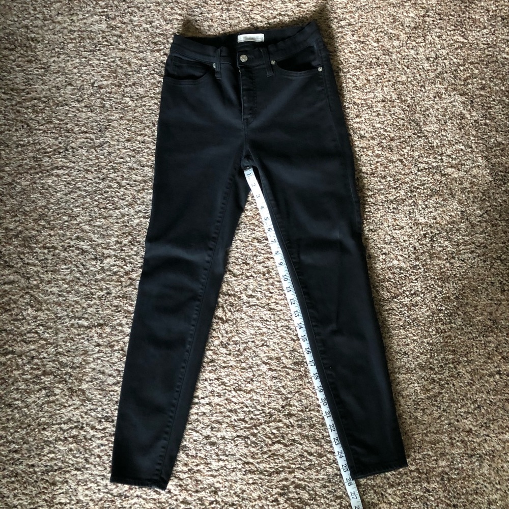 Madewell Black Skinny Jean